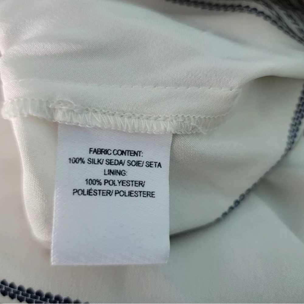 10 Crosby Derek Lam Chevron midi dress size 8 nwot really pretty - Picture 8 of 11
